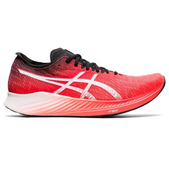 ASICS Magic Speed Mens Sunrise Red White Running Shoes Sneakers Size 10.5 M